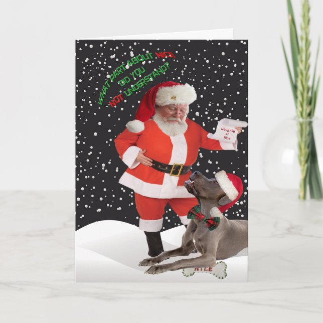 Great Dane n'a pas compris les bonnes cartes (Devant)