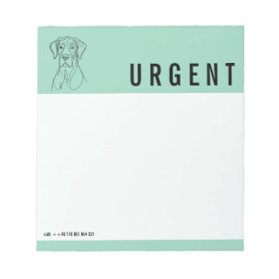 Great Dane Notepad