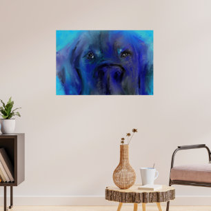 Great Dane Painting Poster