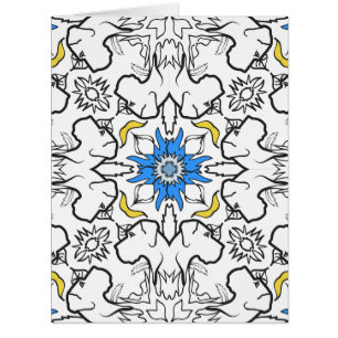 Great Dane Pattern blue