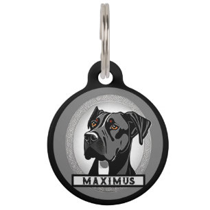 Great Dane Personalize Pet Tag