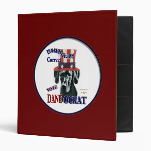Great Dane Political Humour Binder