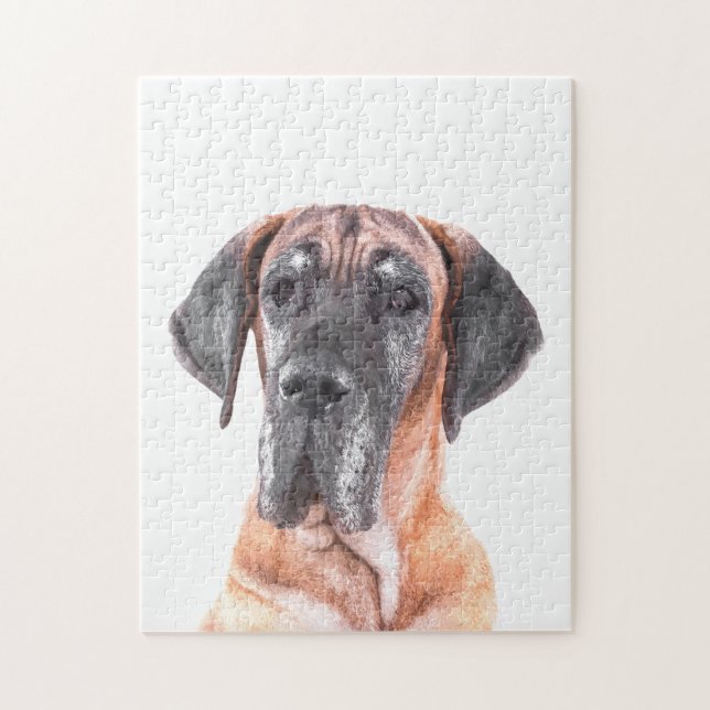 Great Dane Portrait Jigsaw Puzzle (Vertical)