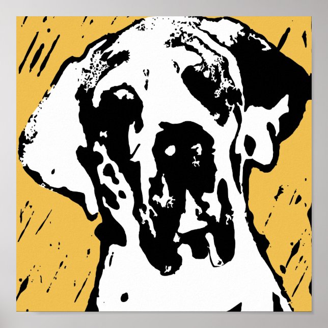 Great Dane Poster (Front)