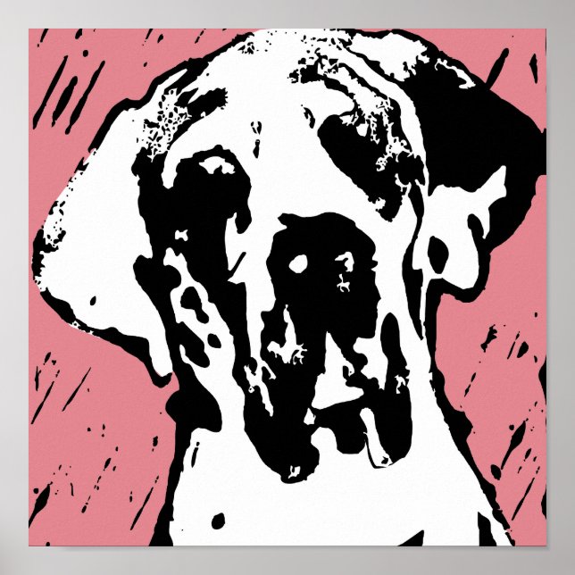 Great Dane Poster (Front)