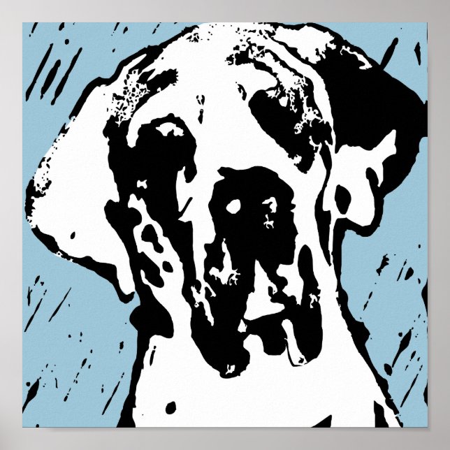Great Dane Poster (Front)