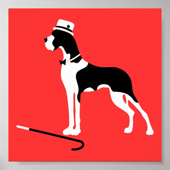 Great Dane Poster (Front)