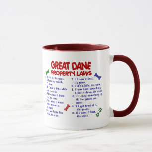 GREAT DANE Property Laws 2 Mug