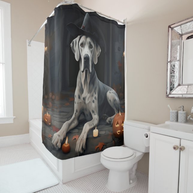 Great Dane Pumpkins Halloween Scary Flip (In Situ)