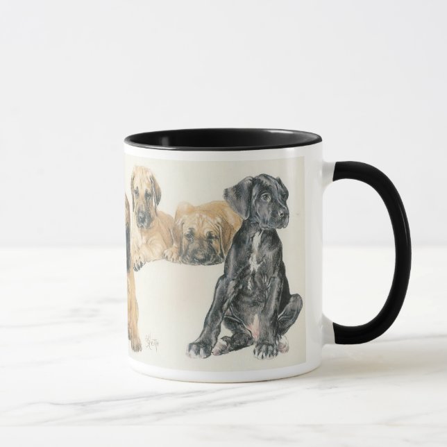 Great Dane Puppies Mug (Right)