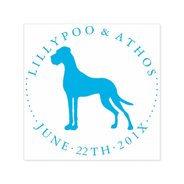 Great Dane Stamp (Design)