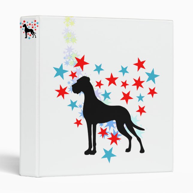 Great Dane Star  Binder (Front/Spine)