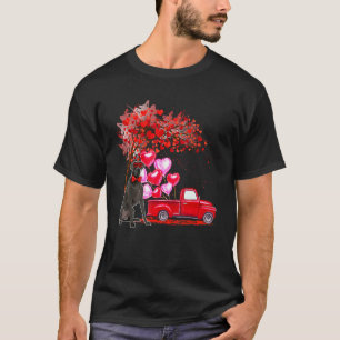 Great Dane Sunglasses Hearts Tree Pickup Truck  Co T-Shirt