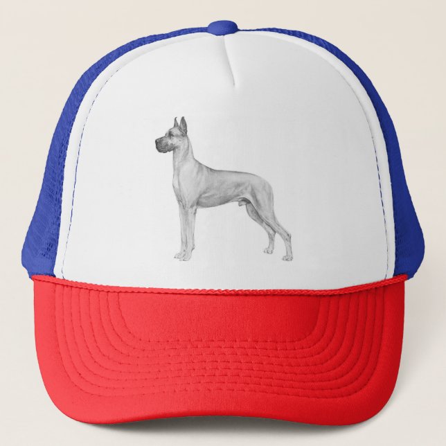Great Dane Trucker Hat (Front)