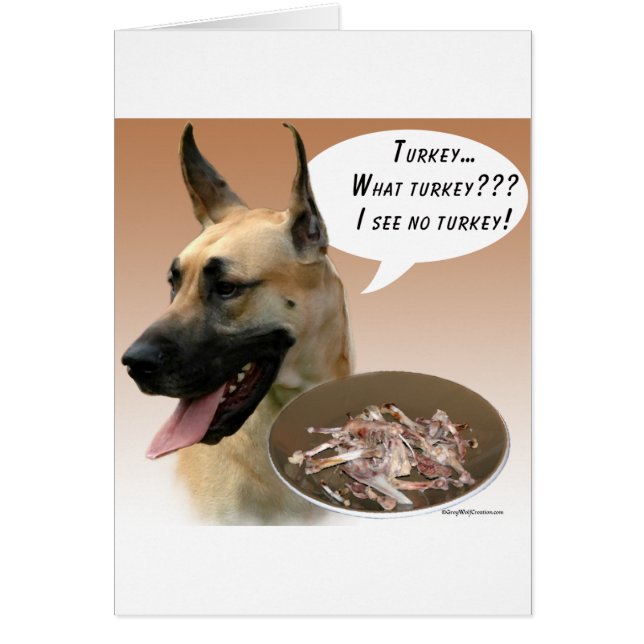 Great Dane Turkey (Front)