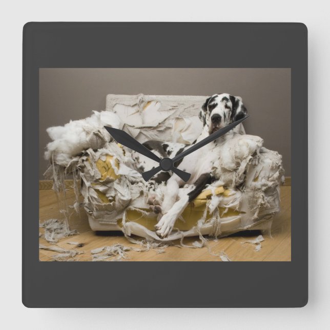 Great Dane Wall Clock (Front)