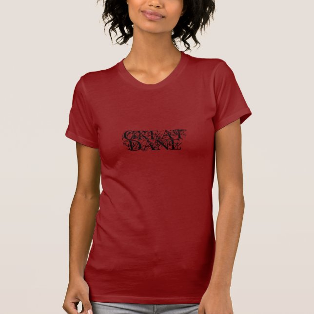 GREAT  DANE womens T-Shirt (Front)