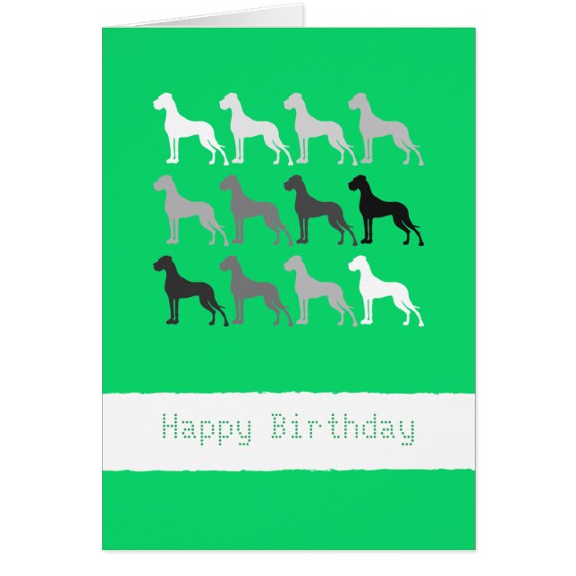 Great Danes Birthday (Front)