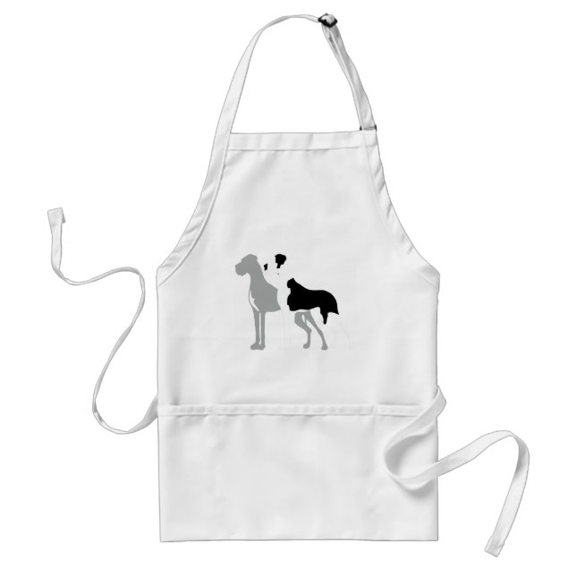Great Danes Blue Boston Standard Apron (Front)