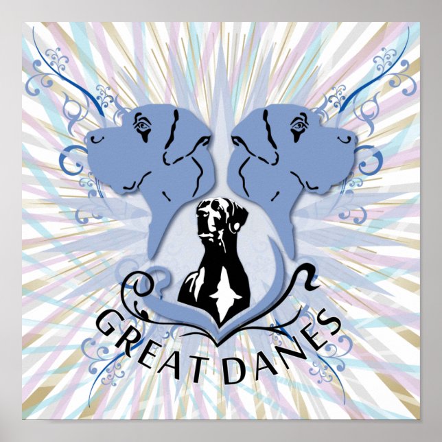 Great Danes poster (Front)