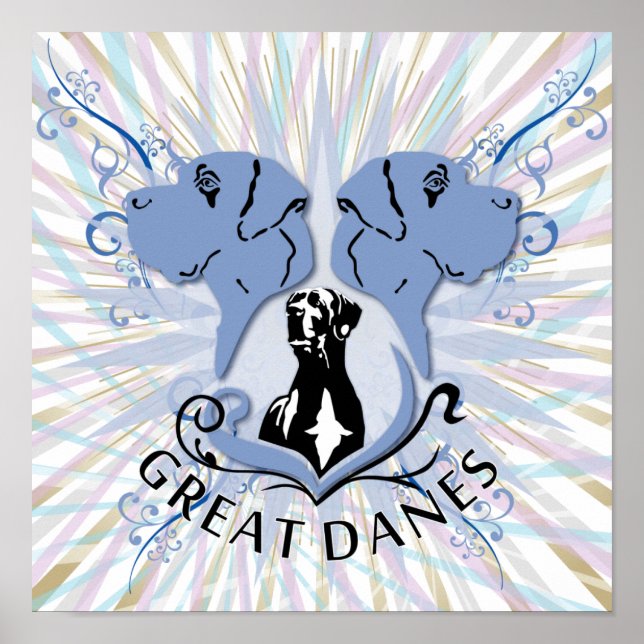 Great Danes poster (Front)