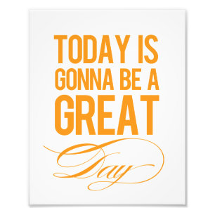 "Great Day" Modern Wall Art Print