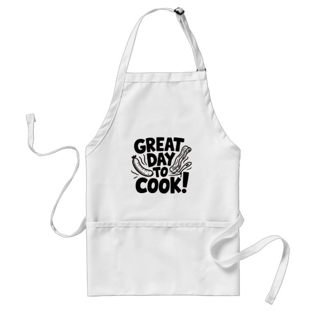 Great Day To Cook Standard Apron (Front)