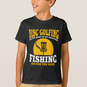 Great Disc Golf And Fishing Gift Small T-Shirt