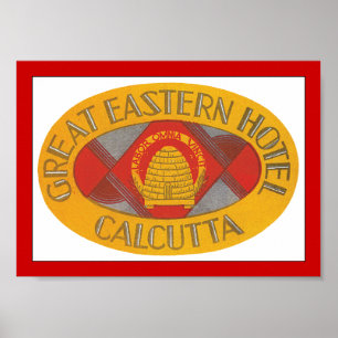 Great Eastern Hotel Calcutta Poster