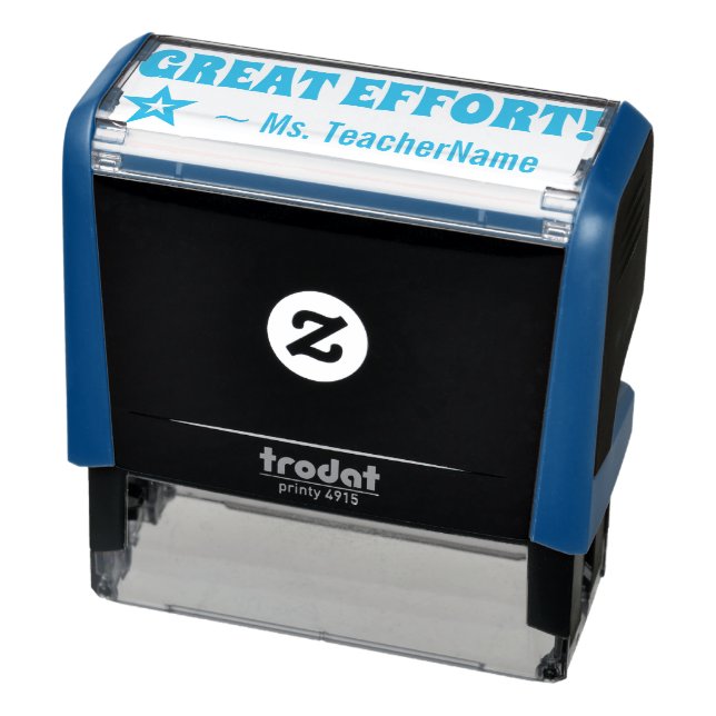 "GREAT EFFORT!" Acknowledgement Rubber Stamp (Product)