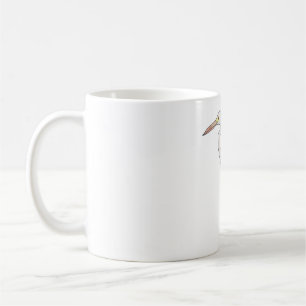 Great Egret bird art Coffee Mug