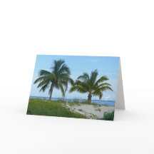 Great Egret, Great Abaco Island, Bahamas Card