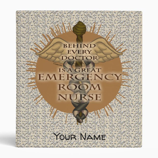 Great ER Nurse Binder (Front)