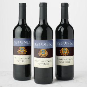 Great Estonia Wine Labels! Label