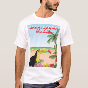 Great Euxma Barbados travel poster T-Shirt