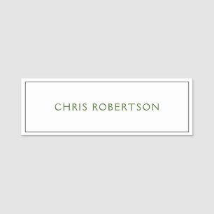 Great Excellent Your Name Black White Custom Tag