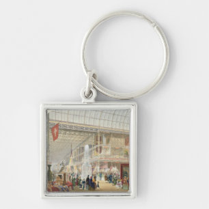 Great Exhibition, 1851: Central Transept of the Cr Keychain