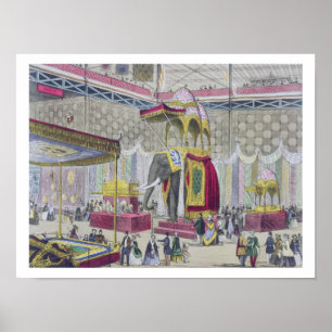 Great Exhibition, 1851: Indian Department from Int Poster