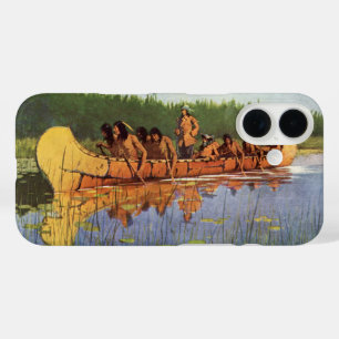 Great Explorers by Remington, Vintage Pioneers iPhone 16 Case