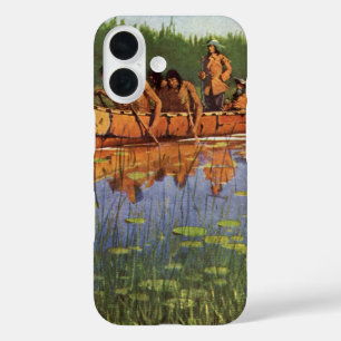 Great Explorers by Remington, Vintage Pioneers iPhone 16 Case