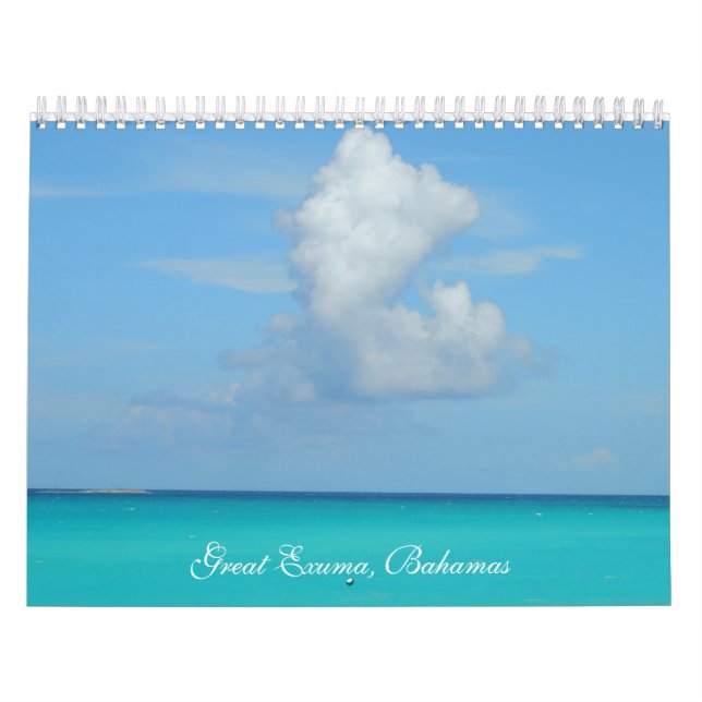 Great Exuma, Bahamas Calendar (Cover)