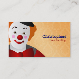 Great Face Painting Business Cards