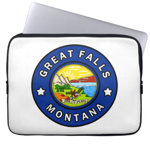 Great Falls Montana Laptop Sleeve
