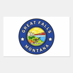 Great Falls Montana Sticker
