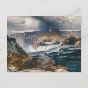 Great Falls of Snake River, Idaho by Thomas Moran Postcard