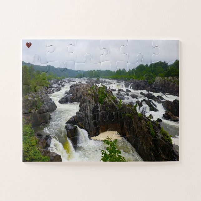 Great Falls Virginia Jigsaw Puzzle (Horizontal)