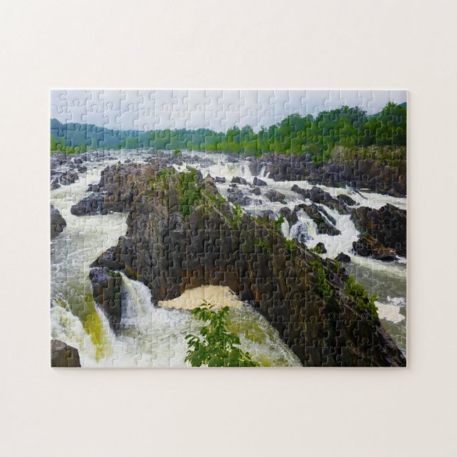 Great Falls Virginia Jigsaw Puzzle (Horizontal)