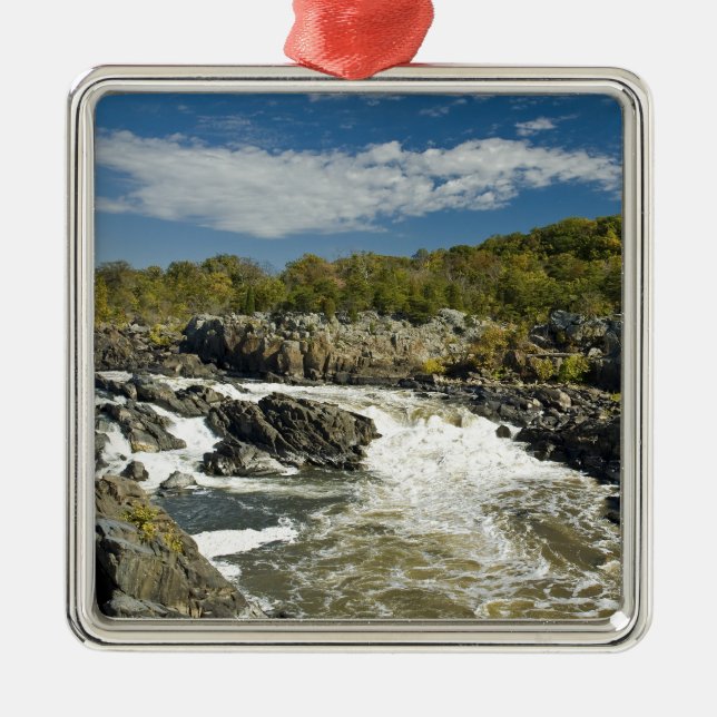 Great Falls Virginia Metal Ornament (Front)