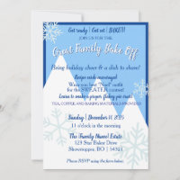 Great Family Bake Off Invitation