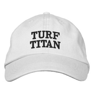 Great Father's Day Gift Idea TURF TITAN Embroidered Hat